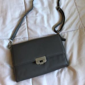 Purse crossbody bag grey